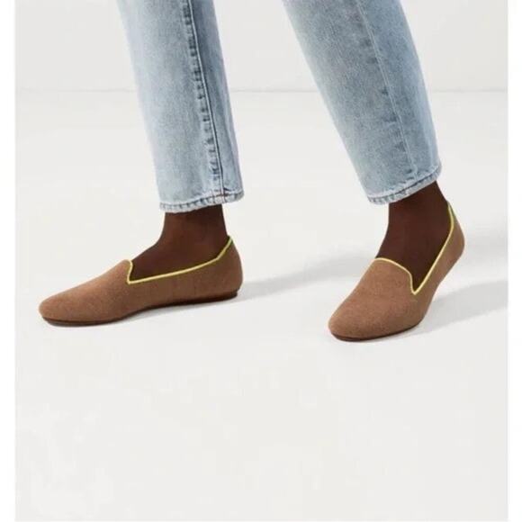 Rothy's The Merino Loafer Slip-On Comfortable in Clove Brown Size 11 NWOT - Picture 2 of 12